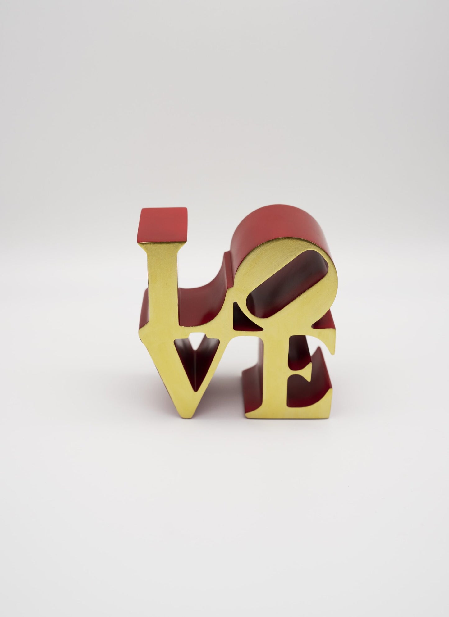 Love Red/Gold - Robert Indiana