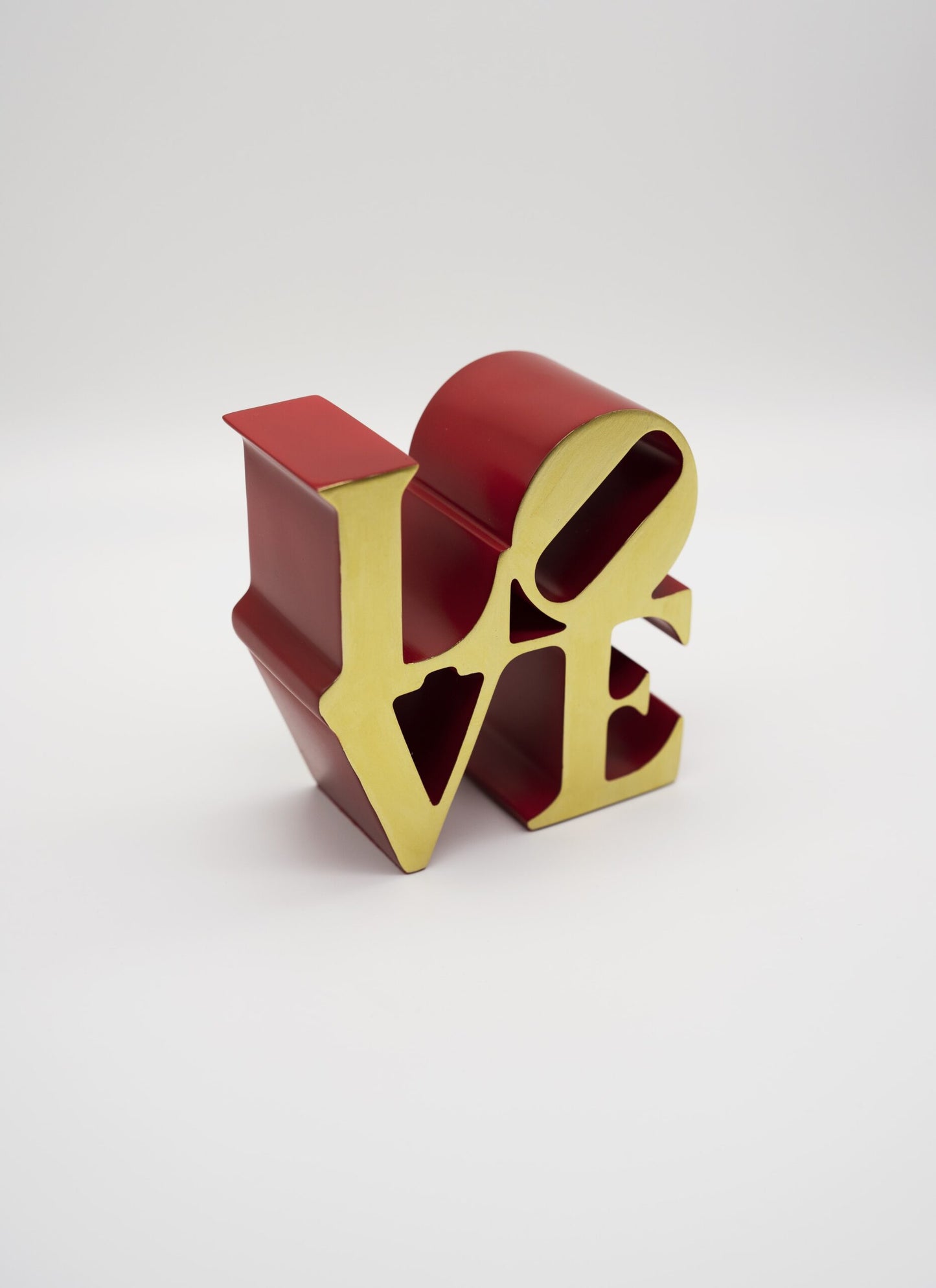 Love Red/Gold - Robert Indiana