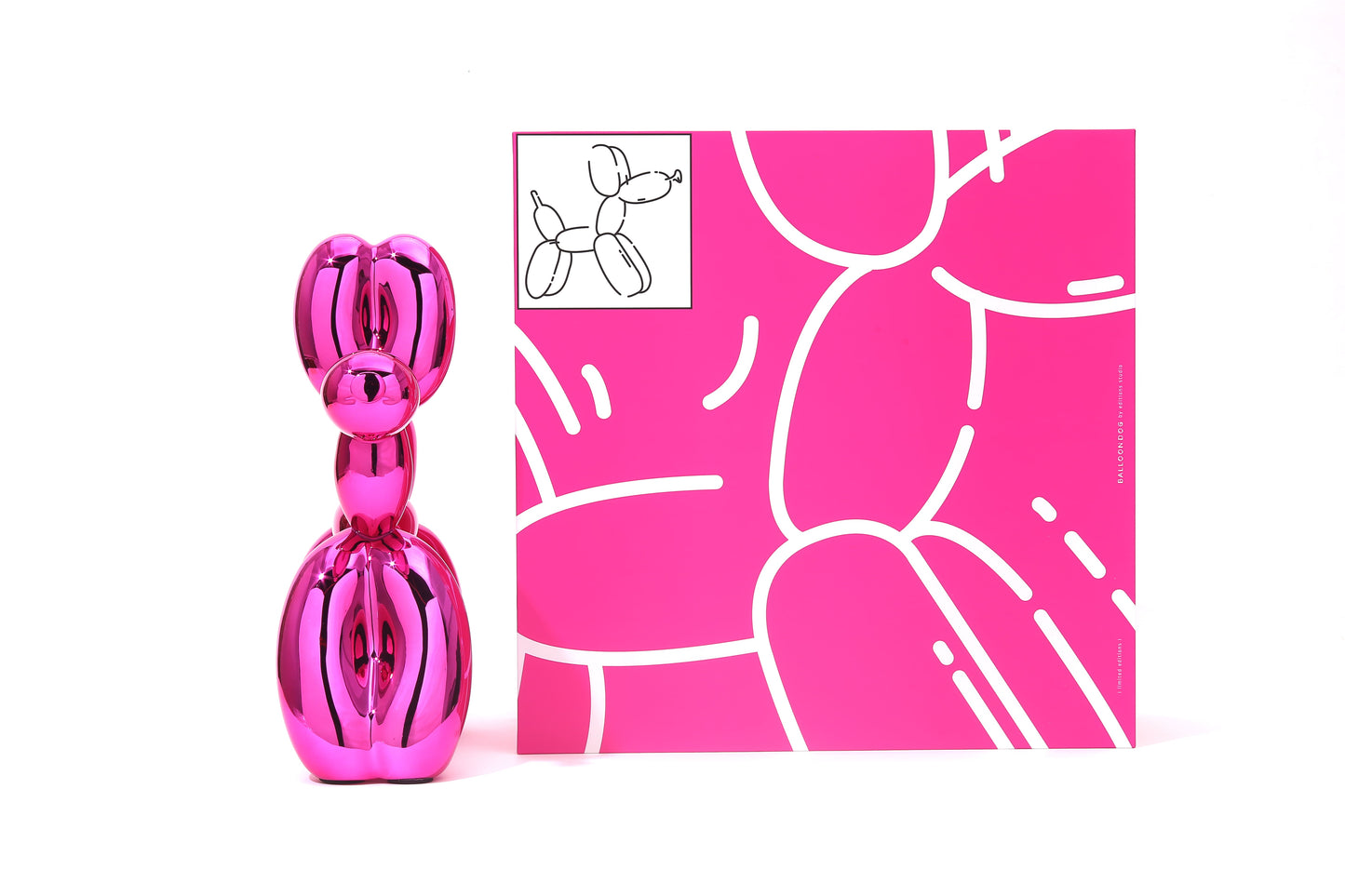 Balloon Dog Metal Pink - Éditions Studio