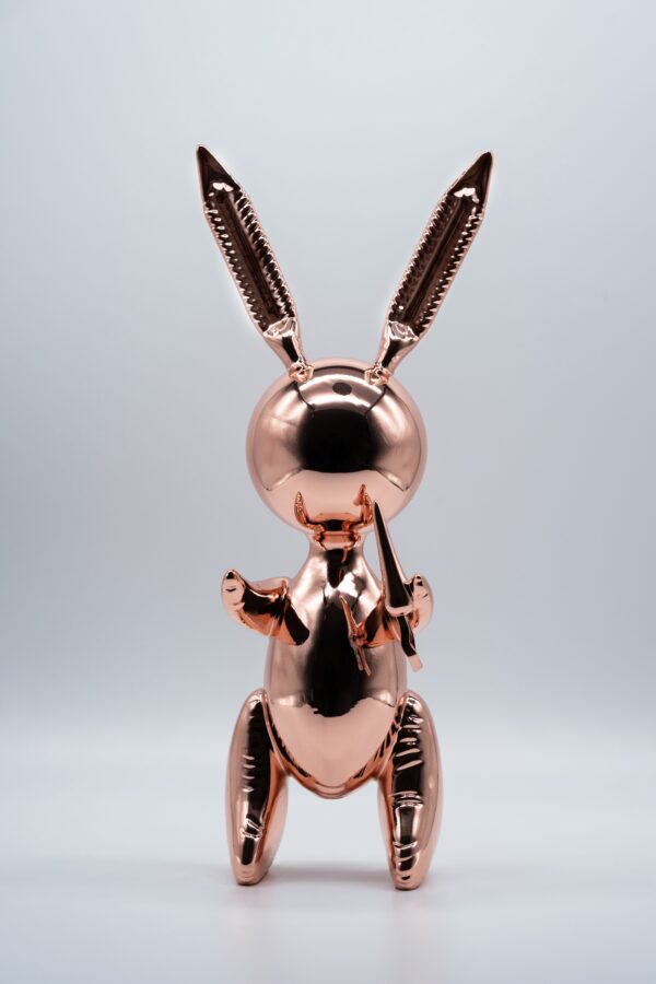 Balloon Rabbit XL Rose Gold - Éditions Studio - Image 2