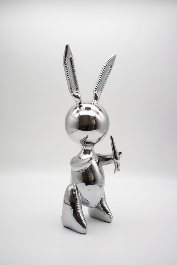 Balloon Rabbit XL Silver- Éditions Studio - Image 5