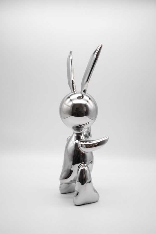 Balloon Rabbit XL Silver- Éditions Studio - Image 4