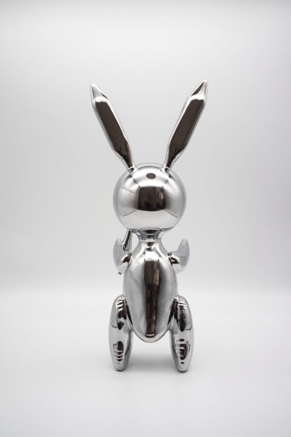 Balloon Rabbit XL Silver- Éditions Studio - Image 2